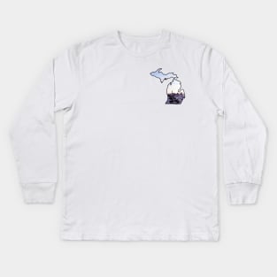 Michigan Pier Kids Long Sleeve T-Shirt